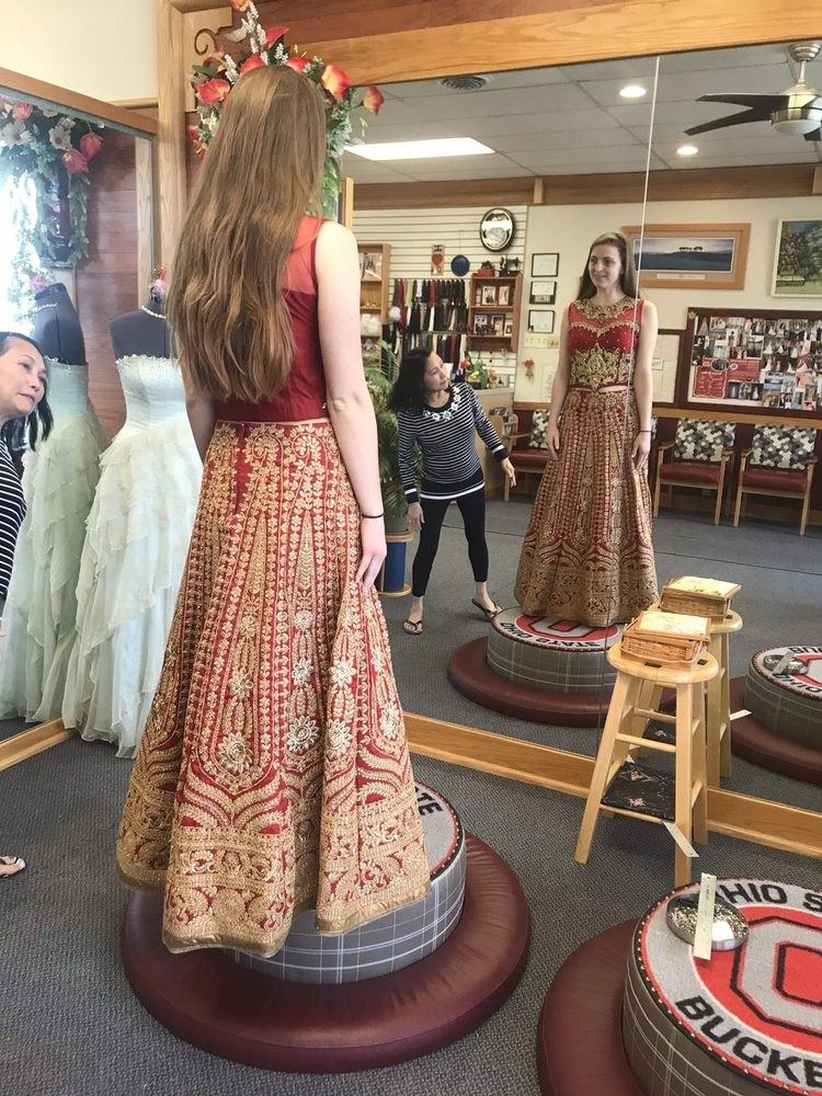 Lehengas & outfits from abroad